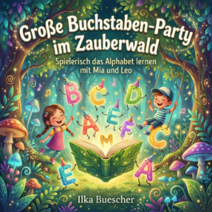 Große Buchstaben-Party im Zauberwald