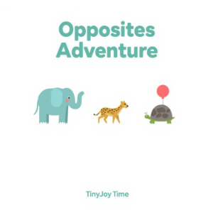 Opposites Adventure – A Happy Learning Audiobook for Kids