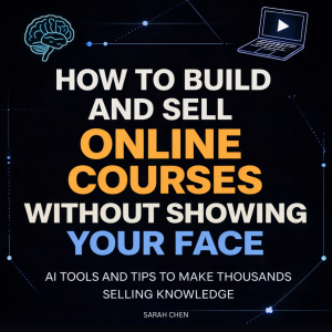 How to Build and Sell Online Courses without Showing Your Face