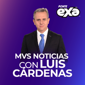 Primera emisión de Noticias MVS, con Luis Cárdenas-logo