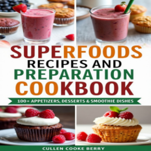 Superfoods Recipes And Preparation Cookbook Having 100+ Appetizers , Desserts & Healthy Smoothie Dishes