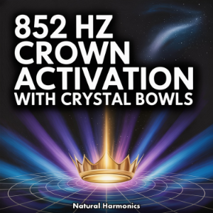 852 Hz Crown Activation with Crystal Bowls