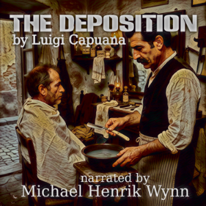 The Deposition (1879) by Luigi Capuana