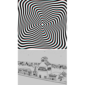 Hallucinations (Psychedelia) / Caswell Hillbillies (Country Music)
