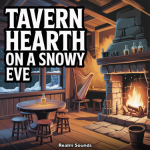 Tavern Hearth on a Snowy Eve