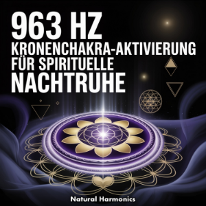 963 Hz Kronenchakra-Aktivierung für spirituelle Nachtruhe