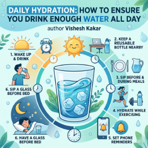 Daily Hydration: How to Ensure You Drink Enough Water All Day