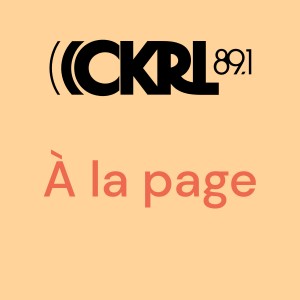 À la page