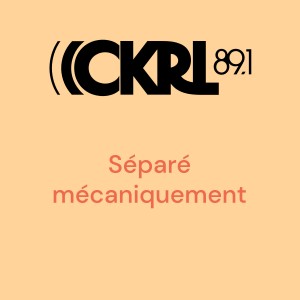 Séparé mécaniquement-logo
