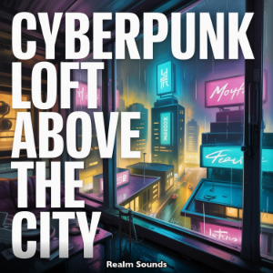Cyberpunk Loft Above the City