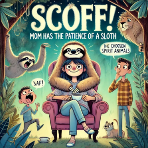 Scoff! Mom Has the Patience of a Sloth