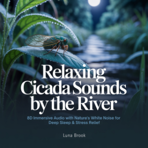 Relaxing Cicada Sounds by the River