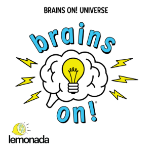 Brains On! Science podcast for kids-logo